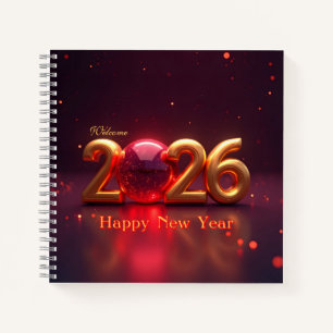 Carnet Calendrier Bienvenue 2026 Bonne année