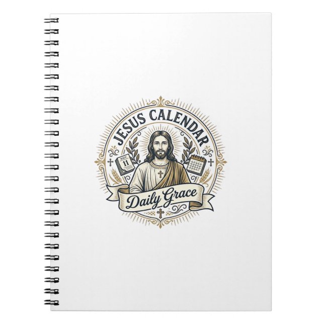 Carnet Calendrier de Jésus Grâce quotidienne Calendrier d (Devant)