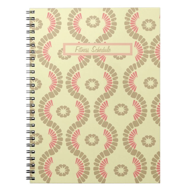 Carnet Calendrier de remise en forme : (Devant)