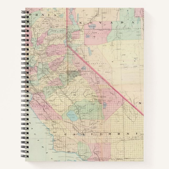 Carnet Calif composite, Nevada (Devant)