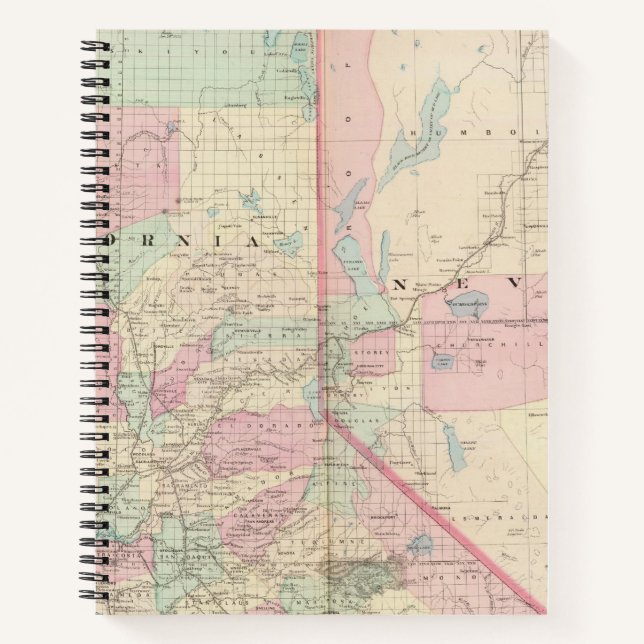 Carnet Calif, Nev, nord (Devant)