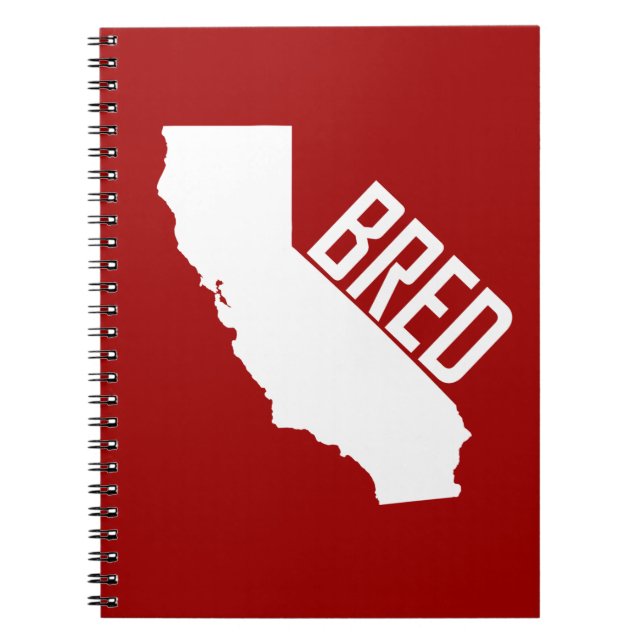 Carnet California Bred (Devant)