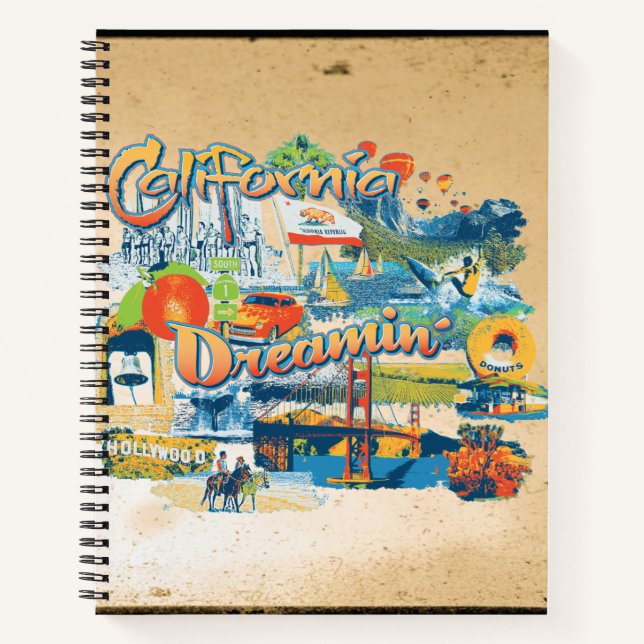 Carnet California Dreaming (Devant)