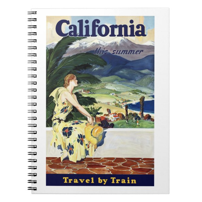 Carnet Californie cet été (Devant)