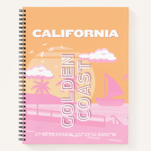 Carnet Californie, Travel Art, Preppy, Preppy Travel