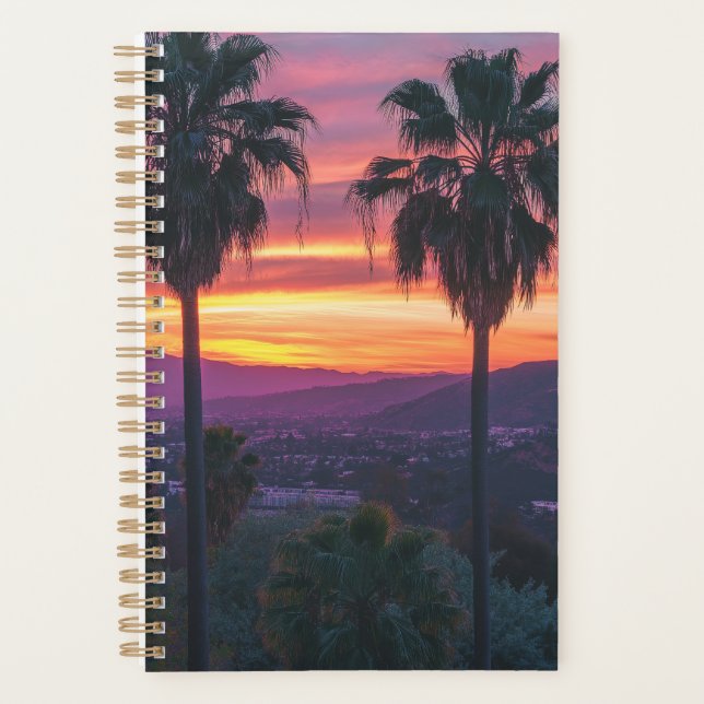 Carnet californien Sunset (Devant)