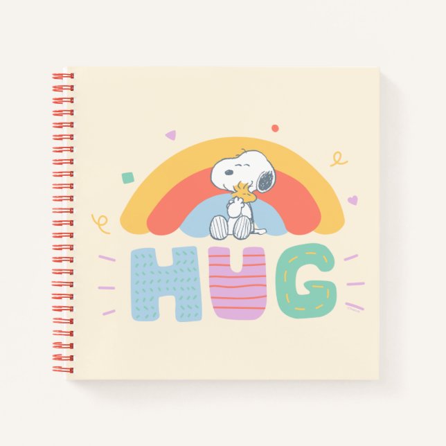 Carnet Câlins de Snoopy et Woodstock | Peanuts (Devant)