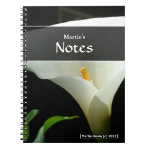 Carnet Calla Lily