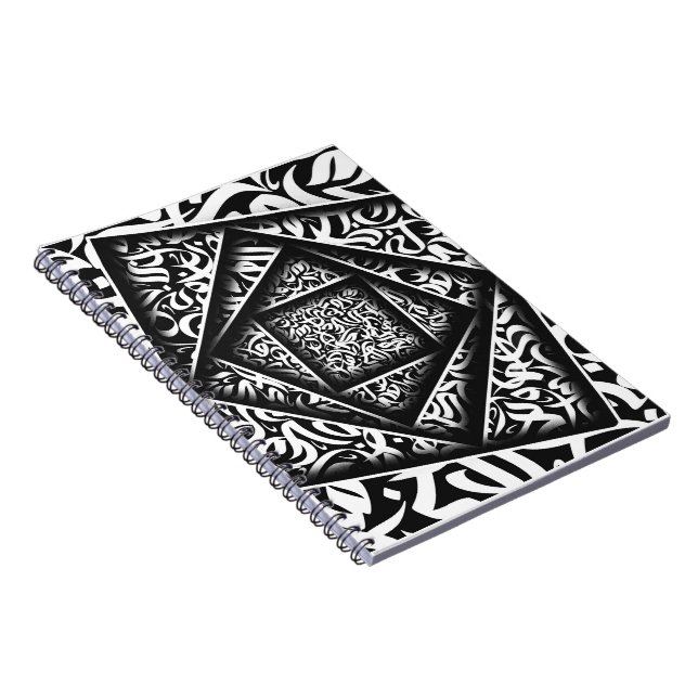 Carnet calligraphie arabe 3d (Côté Droit)