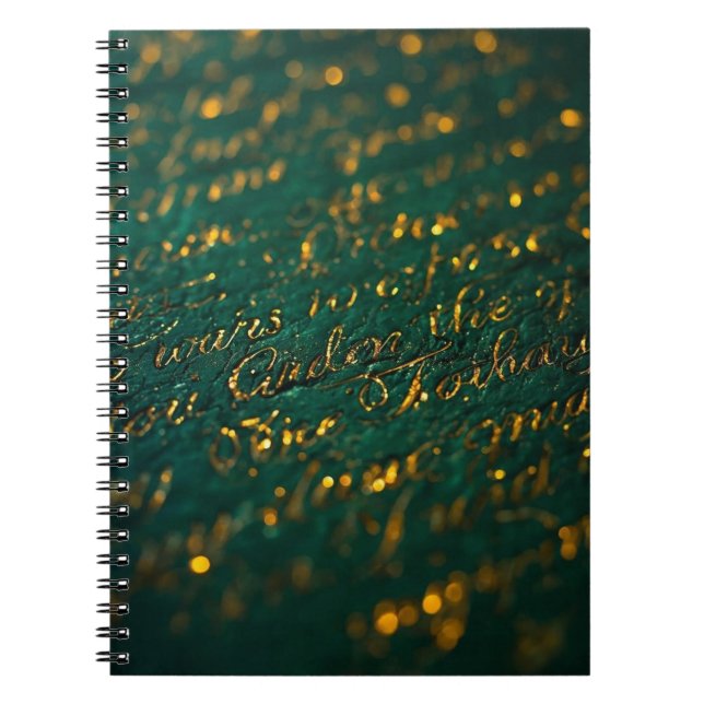 Carnet Calligraphie de l'Inconnu (Devant)