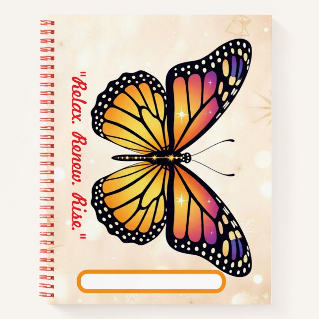 Carnet "Calme en couleur" (Devant)