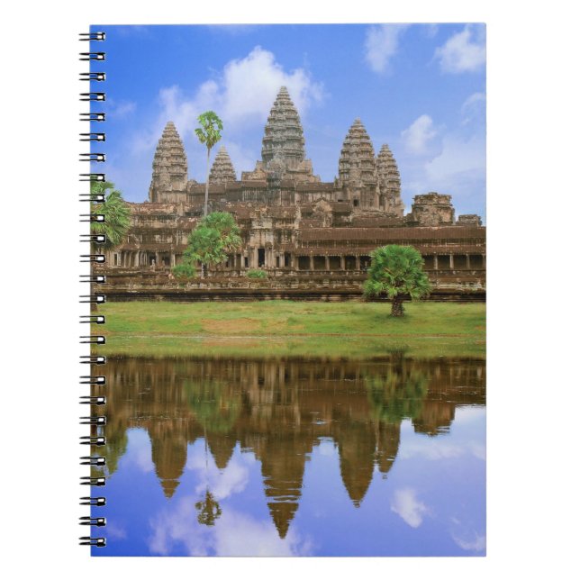 Carnet Cambodge, Kampuchea, temple d'Angkor Vat. (Devant)