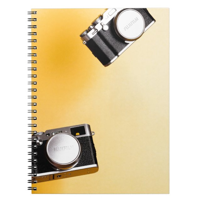 Carnet caméras jaunes (Devant)