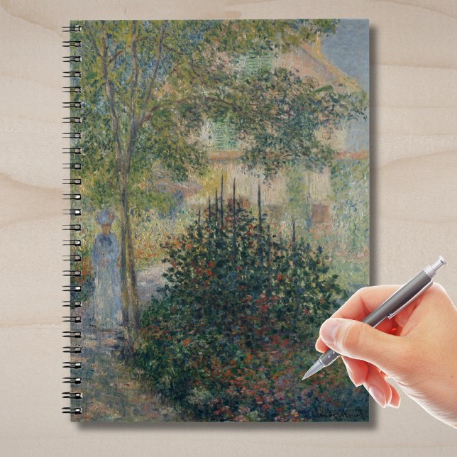 Carnet Camille Monet dans Garden Argenteuil (Créateur téléchargé)