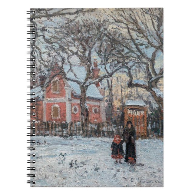 Carnet Camille Pissarro - Chataigniers a Louvecienne (Devant)