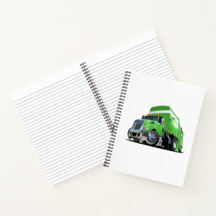 Carnet Camion à ordures de dessin