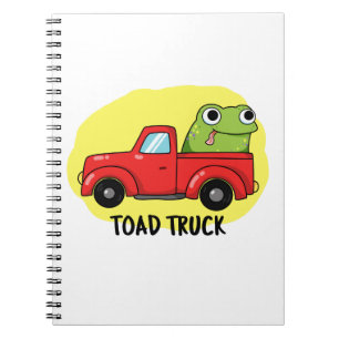 Carnet Camion de remorque Funny Tow Truck Pun
