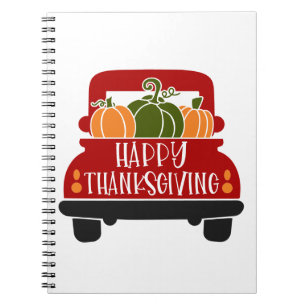 Carnet Camion de Thanksgiving