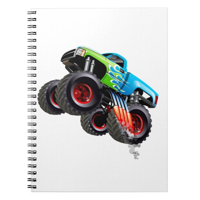 Carnet Camion monteur de dessin (Devant)