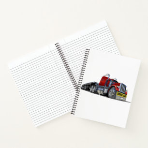 Carnet Camion semi-caricature