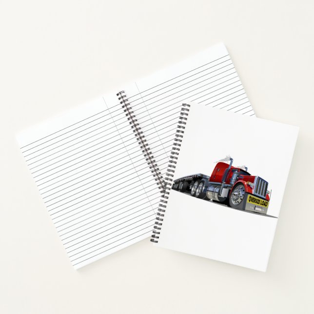 Carnet Camion semi-caricature (Intérieur)