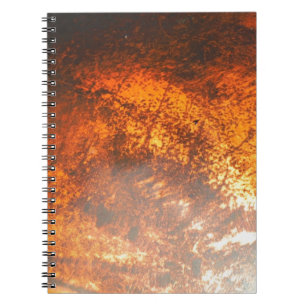 Carnet Camion vintage Junk rouge et orange