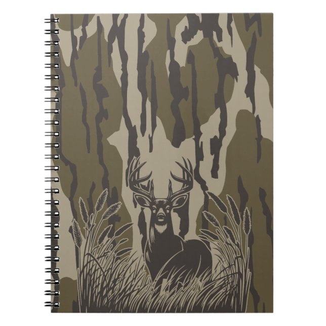 Carnet Camo de fond de vallée pour la chasse au cerf de V (Devant)