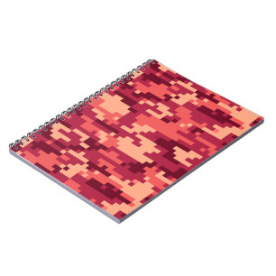 CARNET CAMO NUMÉRIQUE DÉSERT MARTIAN / CAMOUFLAGE