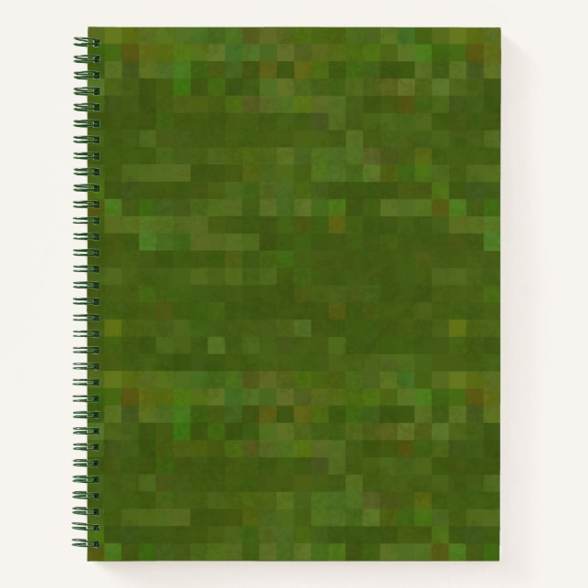 Carnet Camo Pixel de l'armée (Devant)