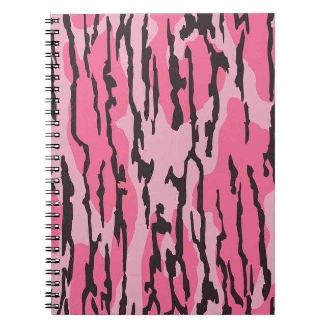 Carnet Camo Rose Bottom Lands pour Femmes et Filles (Devant)