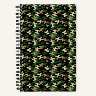 Carnet Camo Vert