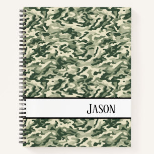 Carnet Camo vert carnet-militaire