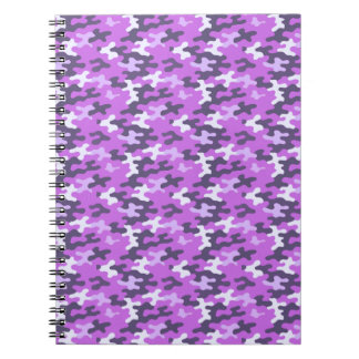 Carnet Camo violet