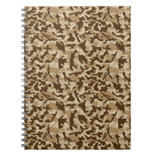 Carnet Camouflage Désert