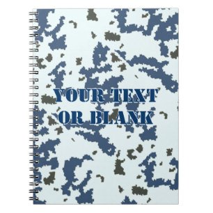 Carnet Camouflage d'hiver