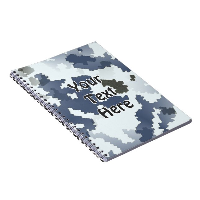 Carnet Camouflage d'hiver (Côté Droit)