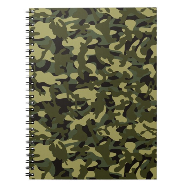 Carnet Camouflage Euro Spring (Devant)