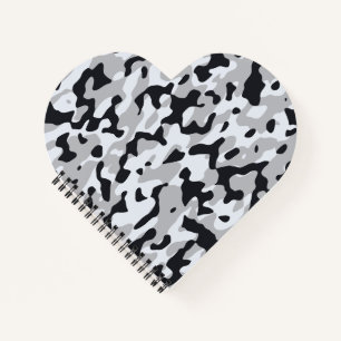Carnet Camouflage urbain à fort contraste