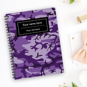 Carnet Camouflage violet, Armée