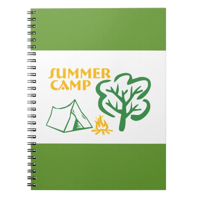 Carnet Camp d'été (Devant)