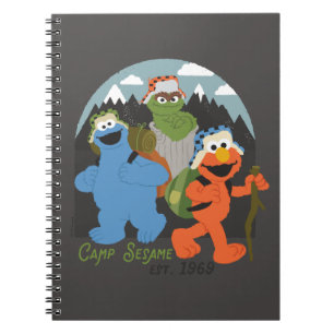 Carnet Camp Sesame Street EST. 1969