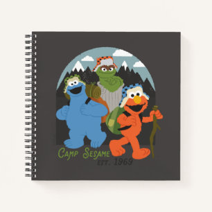 Carnet Camp Sesame Street EST. 1969