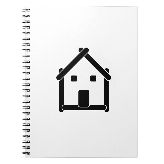 Carnet Campagne abstraite d'immobiliers de Chambre (Devant)