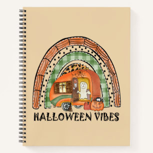 Carnet Camper/remorque Rainbow Halloween Vibes
