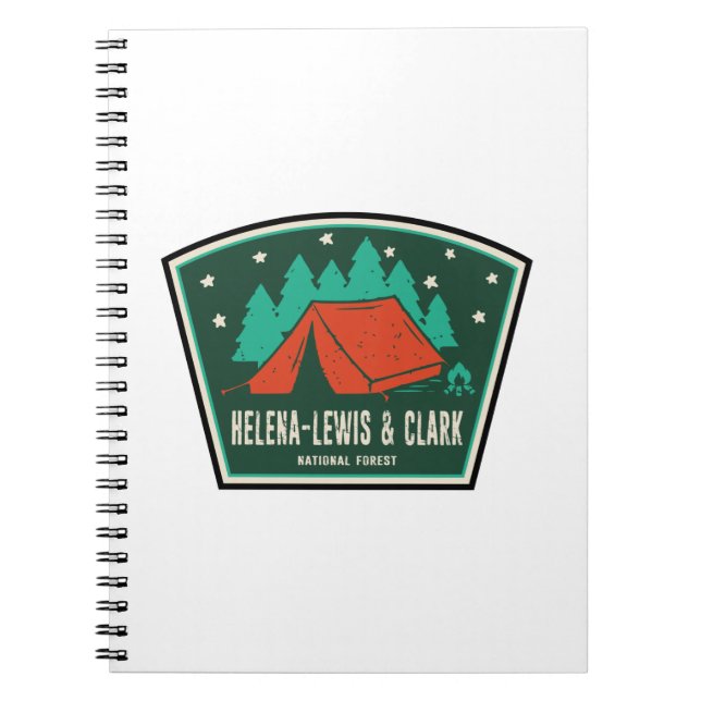 Carnet Camping forestier national Helena-Lewis et Clark (Devant)