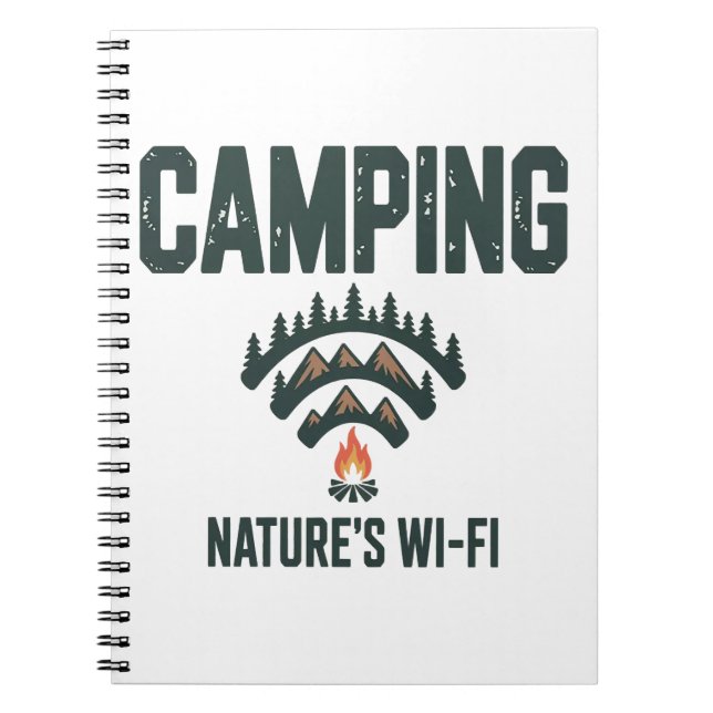 Carnet Camping Natures Wifi (Devant)