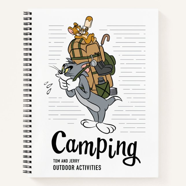 Carnet Camping Tom & Jerry (Devant)