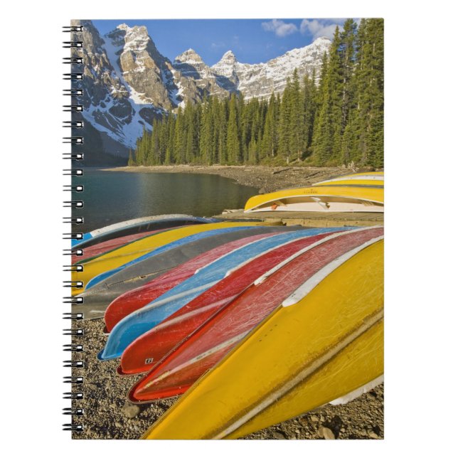 Carnet Canada, Alberta, Parc national de Banff, Moraine (Devant)