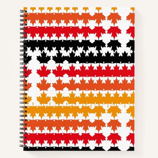 CARNET CANADA COLORS MAPLE BY MASANSER PIXELAT (Devant)
