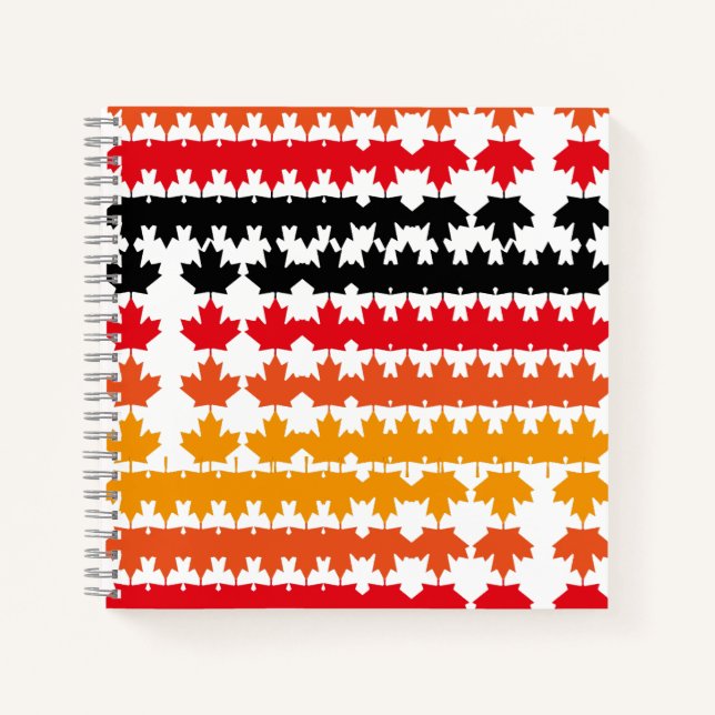 CARNET CANADA COLORS MAPLE BY MASANSER PIXELAT (Devant)